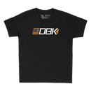 DBK We Race Youth Tee Black YX - 4.3oz 100% Cotton Youth T-Shirt