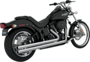 VANCE & HINES Big Shots Exhaust - Chrome - Long 17923