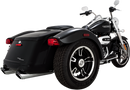 VANCE & HINES Twin Slash Mufflers - FLRT 16796
