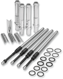S&S CYCLE Quickee Pushrod Kit with Chrome Covers - Twin Cam 106-6051