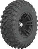 QuadBoss QBT446 26x9R12 Radial Utility Tire with 8-Ply Construction and Rim Guard