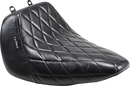 LE PERA Bare Bones Solo Seat - Diamond Stitch - Black - FLFB/S '18-'23 LYO-007DM