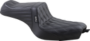 LE PERA Tailwhip Seat - Double Diamond - Black - XL '10-'22 LK-586DD