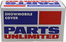 PARTS UNLIMITED Universal Cover - Snowmobile - Black - Large LM-4003-0103