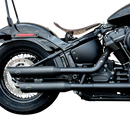 S&S CYCLE Slash Cut Mufflers - 50 State - Black 550-0752B