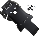 T.M. Designworks KHLG-136-BK Full-Coverage Skid Plate for Gas Gas, Husqvarna, KTM