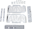 MOOSE OFFROAD Radiator Guards - Brushed Aluminum - Sherco 12-9013