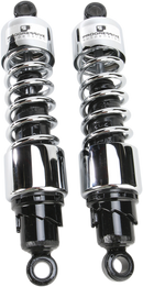 Progressive Suspension 412 Cruiser Series 13-Inch Chrome Shocks for Cruiser and Touring Bikes