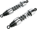 Progressive Suspension 412-4248C 13-Inch Cruiser Series Chrome Shocks for Heavy Duty Applications