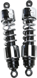 Progressive Suspension 412 Cruiser Series Shocks - 12.5 inch Chrome for Cruiser and Touring Bikes