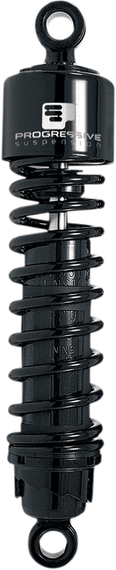 Progressive Suspension 412 Series Shock - 13.5 Inch Heavy Duty Black for Harley FLH Models (Part