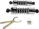 Progressive Suspension 412 Series Shock - 11 Inch Standard Chrome for Harley Dyna Models