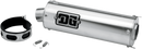 DG PERFORMANCE Universal Slip-On Exhaust - Round 02-9000