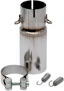 DG PERFORMANCE Exhaust Inlet - 1-3/4" - Stainless Steel 98-3175