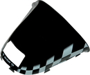 SNO STUFF Windshield for Ski Doo 479-472-55 – Black and White Checkered Design
