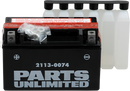 PARTS UNLIMITED AGM Battery - YTX7A-BS .35 L CTX7A-BS