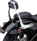 COBRA Backrest Kit - 11-Inch Chrome for Softail Models (Part No. 602-2022)