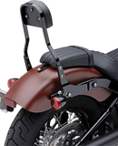 COBRA Backrest Kit - 14-inch Black Softail 602-2046B by COBRA