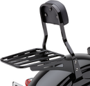 COBRA Sissy Bar Luggage Rack - Black Tubular Part 02-3500B for COBRA Sissy Bars