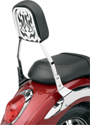 COBRA Tall Backrest Insert - Tribal 02-5054 for Cobra Sissy Bars