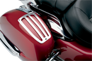 Cobra Saddlebag Lid Guards - Chrome 02-6943 for Harley-Davidson Bagger