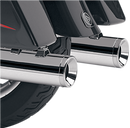 COBRA True Dual Headpipes for Harley-Davidson FL 1995-2006 – Chrome, Part 6250