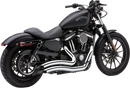 COBRA Speedster Swept Short Exhaust System for Harley-Davidson XL 2014-2020 – Chrome, Part 6233