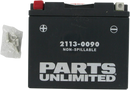 PARTS UNLIMITED AGM Battery - YT12B4/YT12B-BS CT12B4