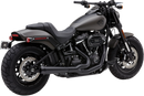 COBRA El Diablo Black Exhaust for 2018-2019 Harley FXFB with Part Number 6474B