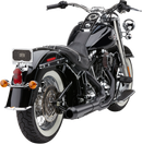 COBRA El Diablo Exhaust for Harley Softail 2012-2017 - Black | Part No. 6483B