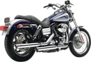 COBRA Slashcut Mufflers Chrome Part 6005 for Harley-Davidson FXD 1995-2017