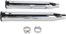 COBRA 3-Inch RPT Mufflers for '07-'17 Softail by COBRA Part 6053 - Chrome Finish