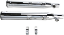 COBRA 3 inch RPT Mufflers for '00-'06 Softail by Cobra Part 6054 - Chrome Finish