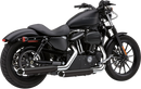 COBRA Slashcut Mufflers for Harley-Davidson XL 2004-2013 – Part Number 6030RB