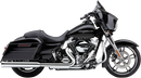 COBRA Neighbor Hater Mufflers for '95-'16 Bagger - Chrome (Part Number 6107)