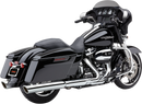 COBRA 909 Slip-On Mufflers for FL - Chrome, Part Number 6108