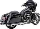 COBRA Race Pro Mufflers - Chrome - FL 6216