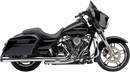 COBRA El Diablo 4-Inch Mufflers for FL with Chrome and Black Finish - Part No. 6208