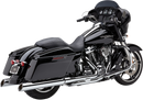 COBRA 909 Uppercut Mufflers for Harley FL - Chrome (Part Number 6269)