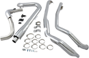 COBRA True Dual Headpipes for Harley Dresser 6257 - Chrome Finish