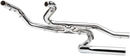 COBRA PowerPort Trike Dual Headpipes Chrome 6256 for Harley-Davidson HD Models