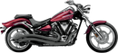 COBRA Speedster Swept Exhaust System for Raider 2225B - Black Finish