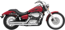 COBRA Streetrod Straight Cut Exhaust System - Chrome 3718T