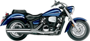 COBRA Scalloped Muffler - Chrome Part Number 2275 for Enhanced Performance and Sound
