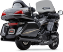 COBRA Dual Cut Mufflers for Gold Wing and F6B – Black 1219B