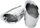 Cobra Billet Exhaust Tip - Slashdown PT-1001P for 2-1/2" Speedster and Dragster Exhaust Systems