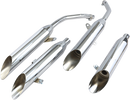 COBRA Chrome Slashcut Mufflers 1164SC for Harley-Davidson Magna