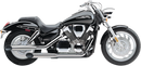 COBRA Slashcut Mufflers for VTX1300 by COBRA – Part Number 1180SC, Chrome Finish