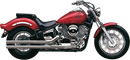 Cobra Lo-Boy Shotgun Exhaust for Yamaha V-Star 1100 (Part No. 2967) by Cobra