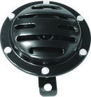 Bikers Choice Black 12V Universal Horn with Mounting Brackets – 4 Inch Diameter